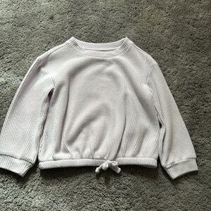 Light purple sweater shirt